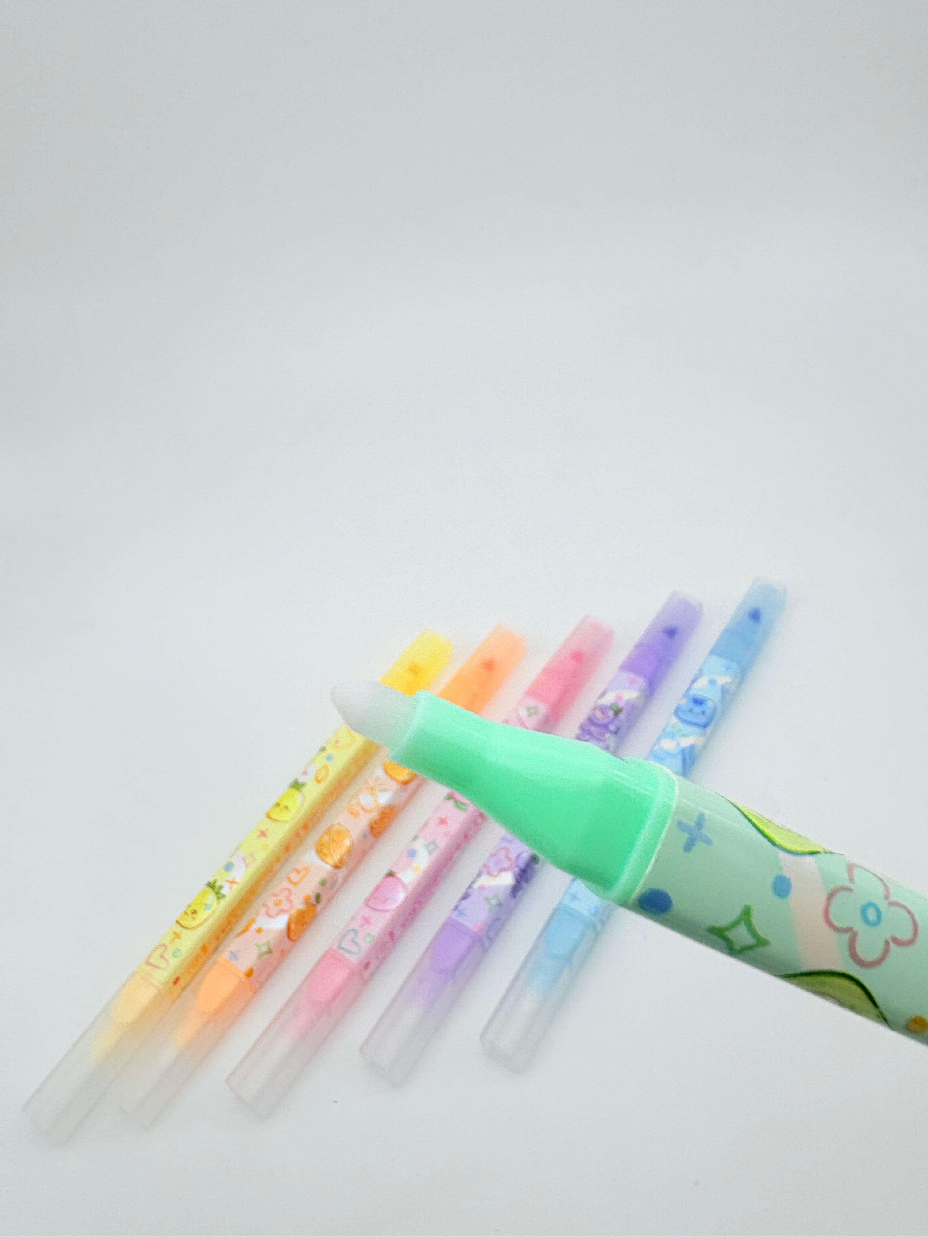 ERASABLE HIGHLIGHTER PACK OF 6 SHADES