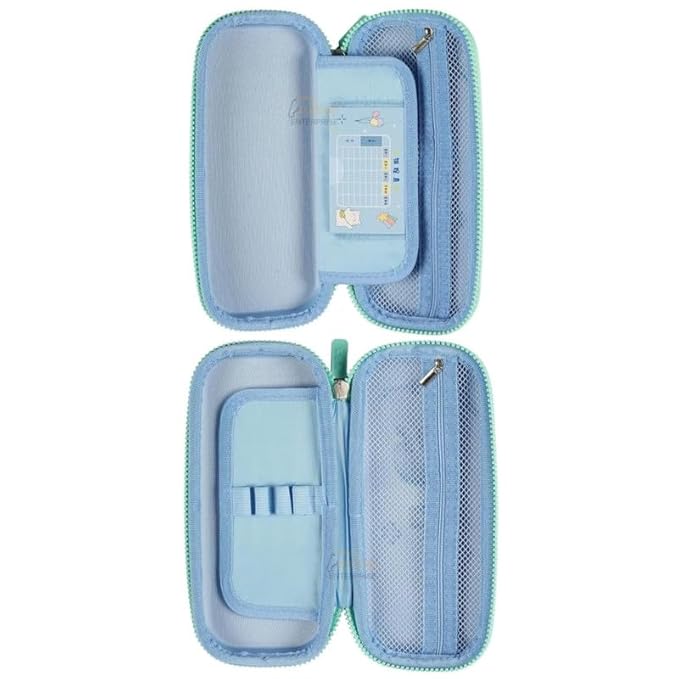 Dinosaur Cartoon Theme 3D EVA Pencil Case - Multipurpose Zipper Pouch for Kids