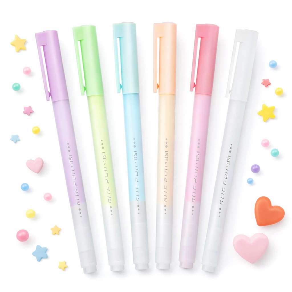 Color Glue Pen | Liquid Glue Pens for School Projects, Scrapbooking, DIY Crafts, Art & Card Making