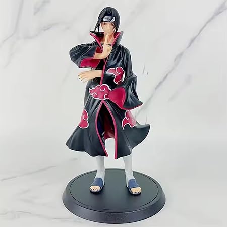 Naruto Set of 4 - K Action Figure Limited Edition for Car Dashboard, Decoration, Cake, Office Desk & Study Table (20cm)(Pack of 4)