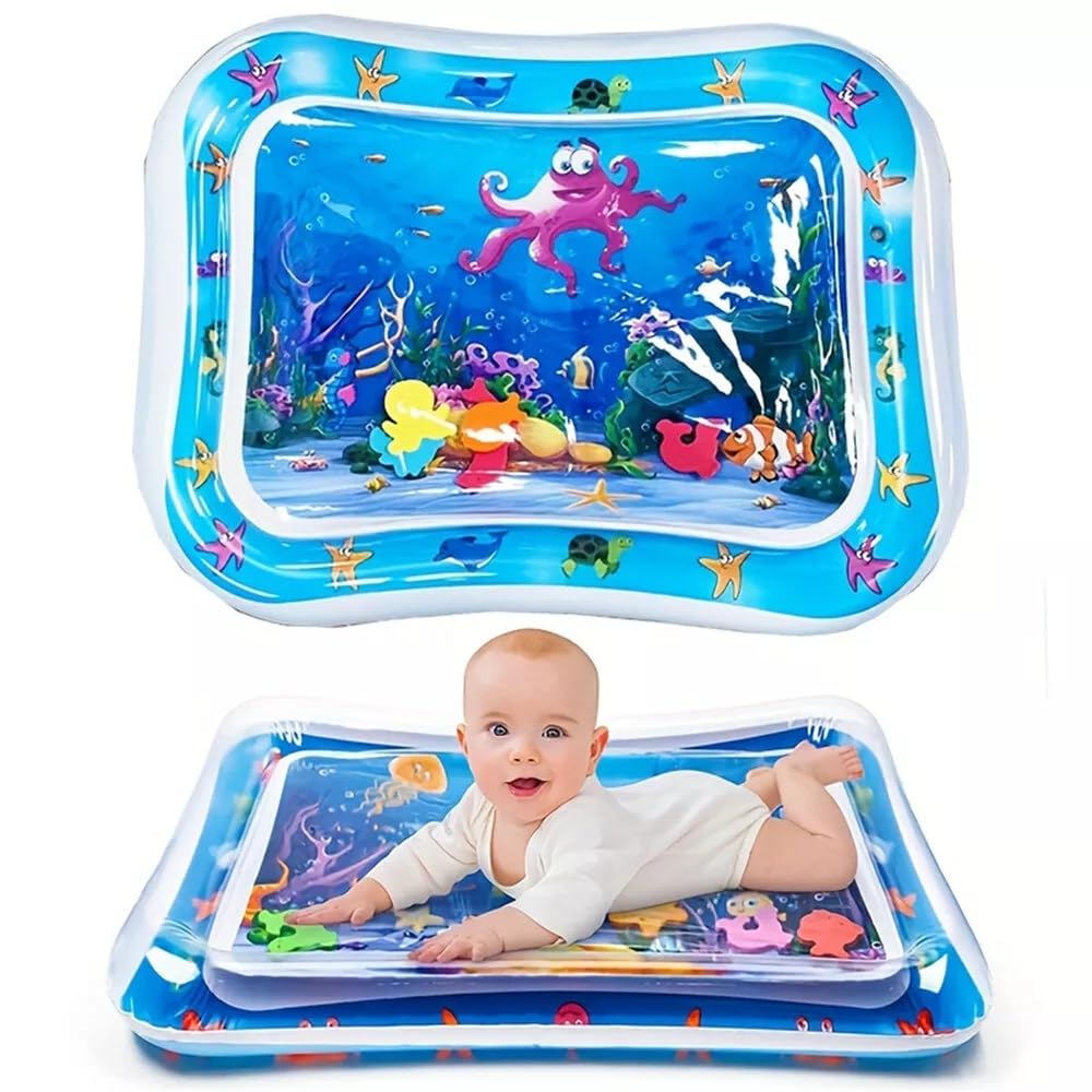 Water Mat for Babies | Sensory Play Gym for 6-12 Months  | Water-Filled Activity Mat | Baby Gifts
