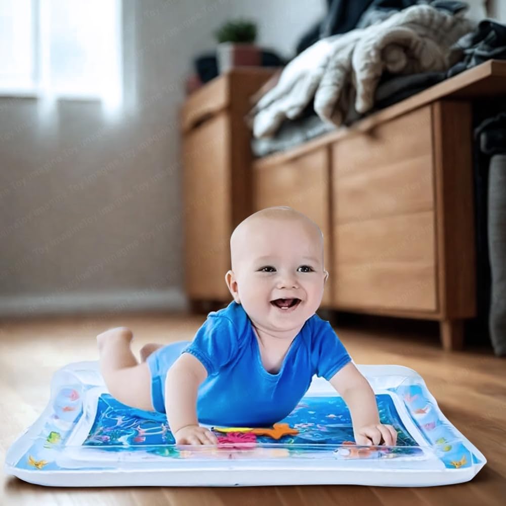 Water Mat for Babies | Sensory Play Gym for 6-12 Months  | Water-Filled Activity Mat | Baby Gifts