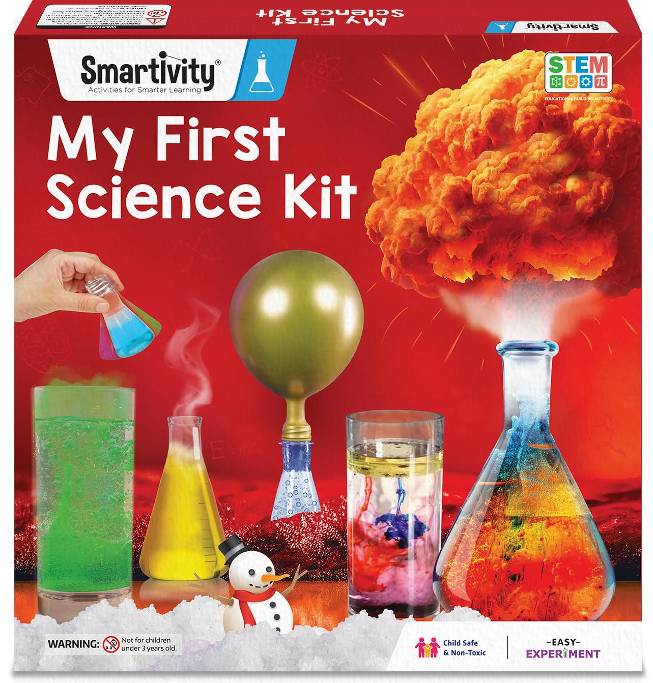 Smartivity My First Science Experiment Kit for Kids 6-14 Years I 50+ Amazing Science Experiments | Christmas/Birthday Gift for Boys &Girls
