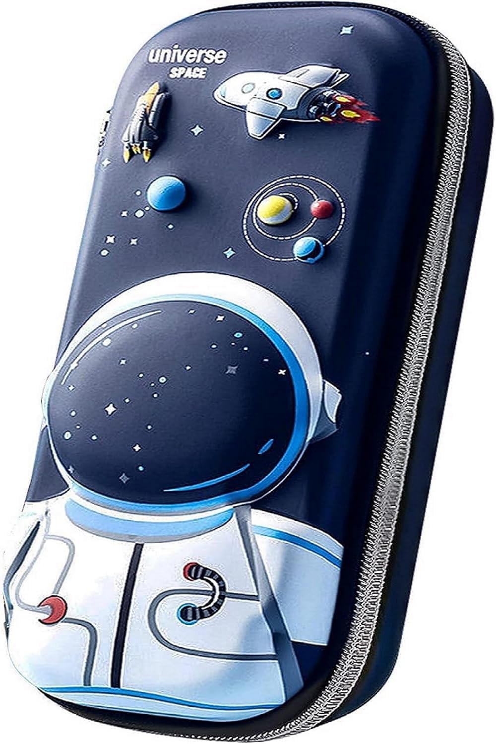 3D Cover Eva Space Astronaut Theme Pencil Case/Pencil Pouch for Students Kids