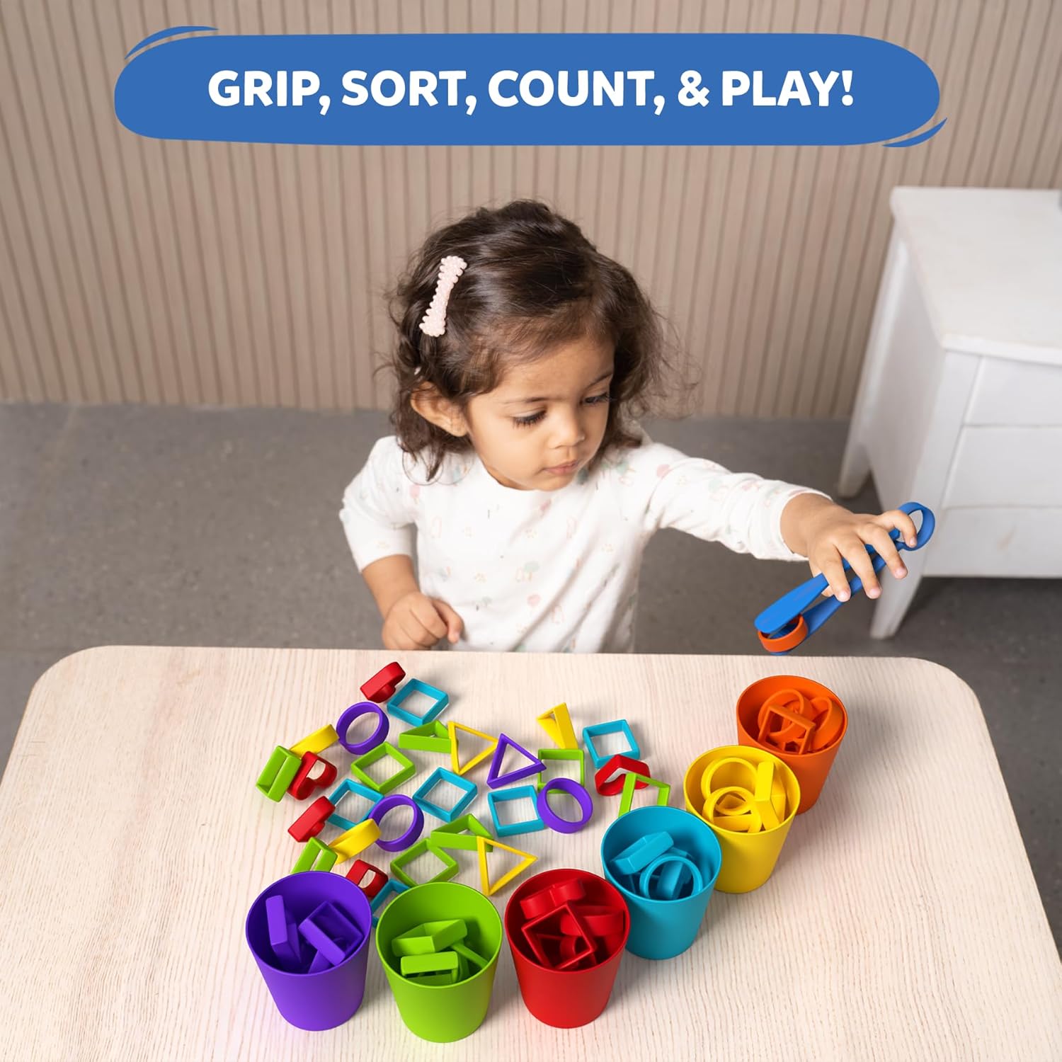 Skillmatics Silicone Rainbow Sorting Board Game - Learning & Educational Toy, Sorting, Counting & Sequencing Skills, Gift for Toddlers & Preschoolers Ages 3-6