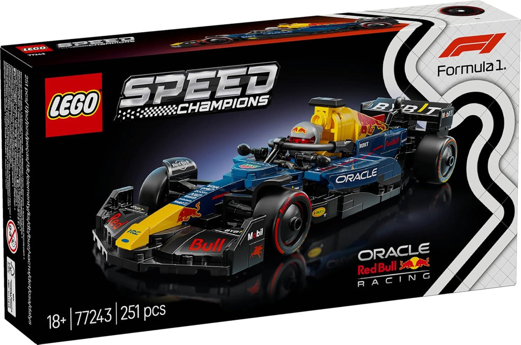 LEGO Speed Champions Oracle Red Bull Racing RB20 F1 Race Car Vehicle Set 77243 Building Blocks for 18+ Gift