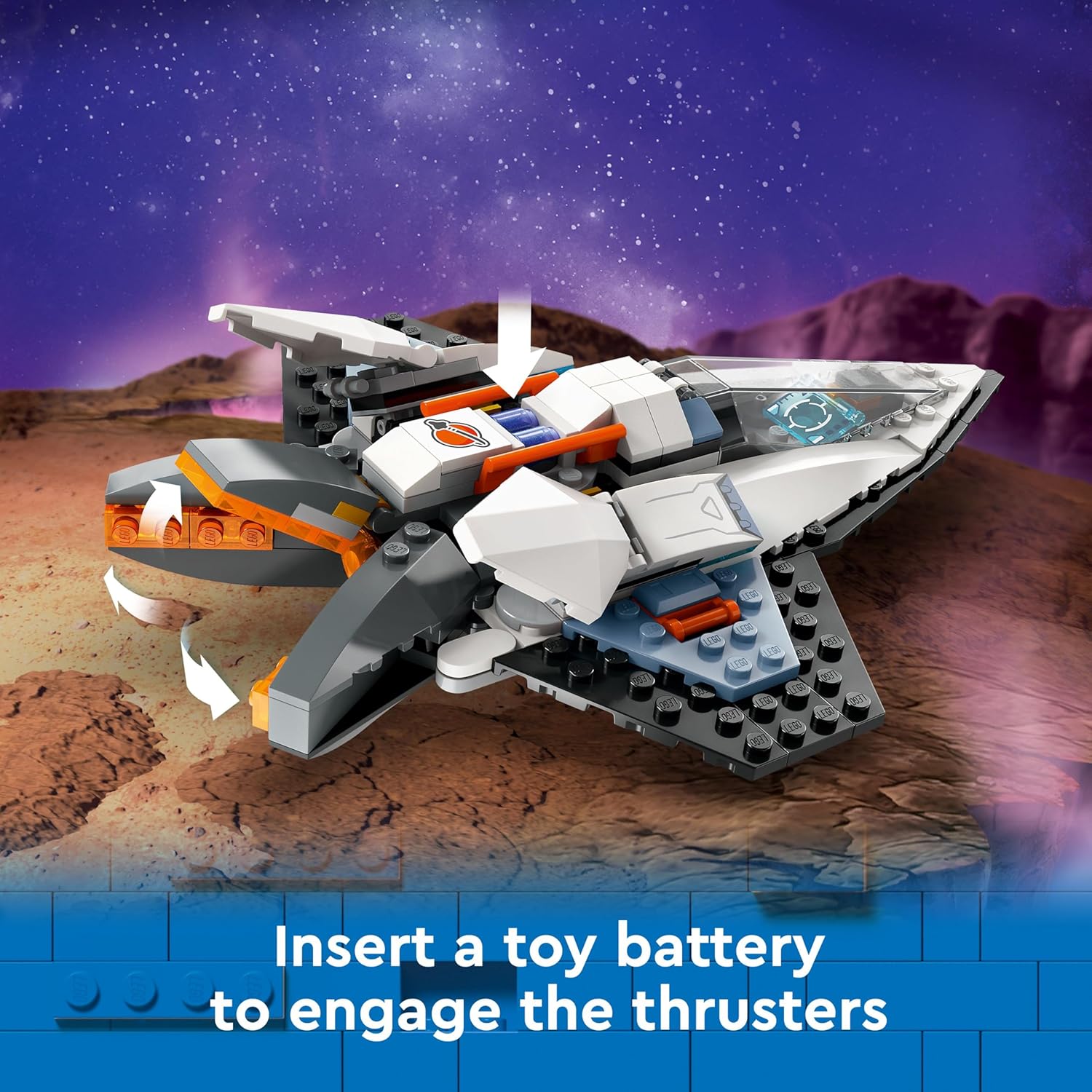 LEGO City Interstellar Spaceship Toy, Fun Gift for Ages 6 Plus 60430