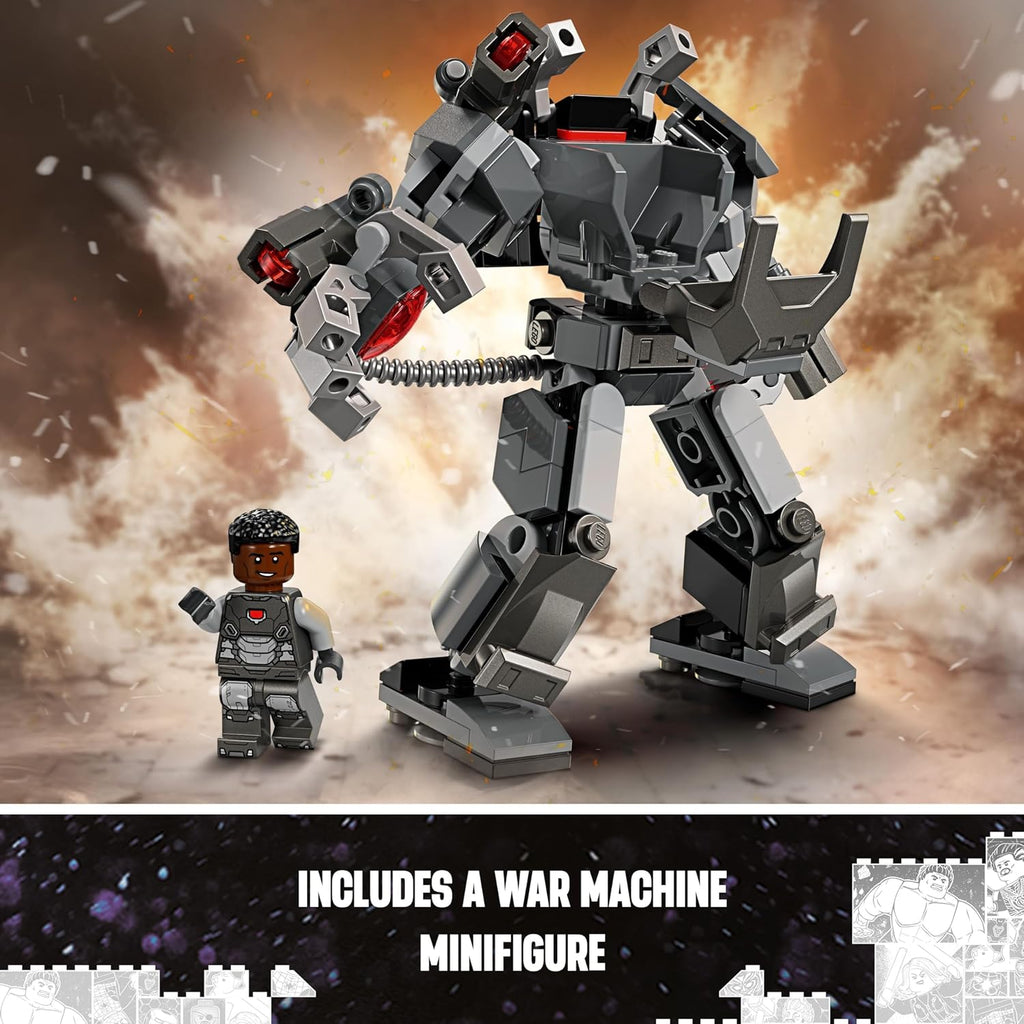 LEGO Marvel War Machine Mech Armor Buildable Warrior Toy 76277