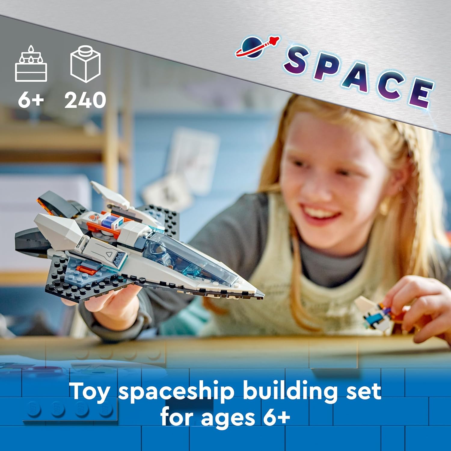LEGO City Interstellar Spaceship Toy, Fun Gift for Ages 6 Plus 60430