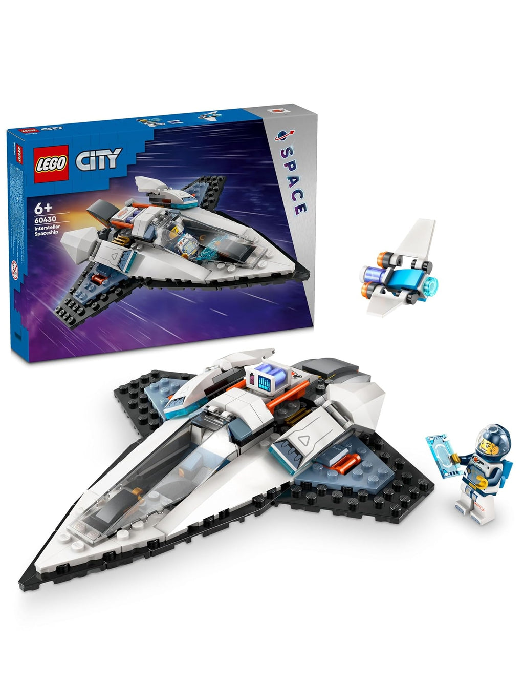 LEGO City Interstellar Spaceship Toy, Fun Gift for Ages 6 Plus 60430