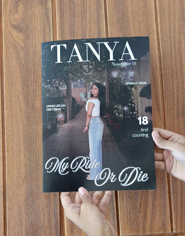 Personalized Birthday Magazine – 8 Page Edition