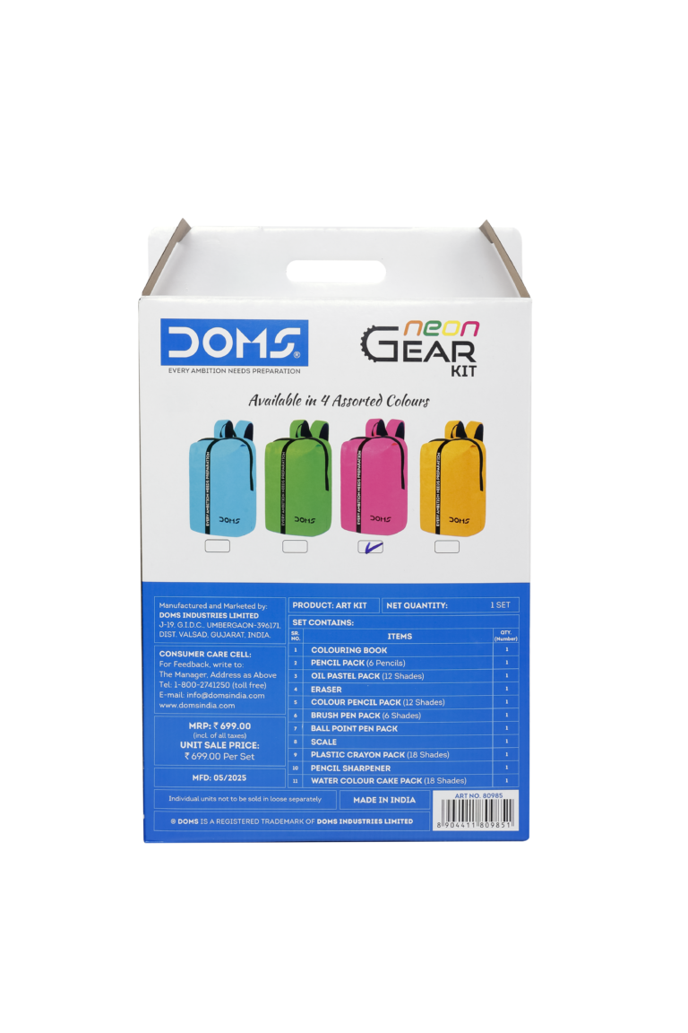 DOMS NEON GEAR KIT