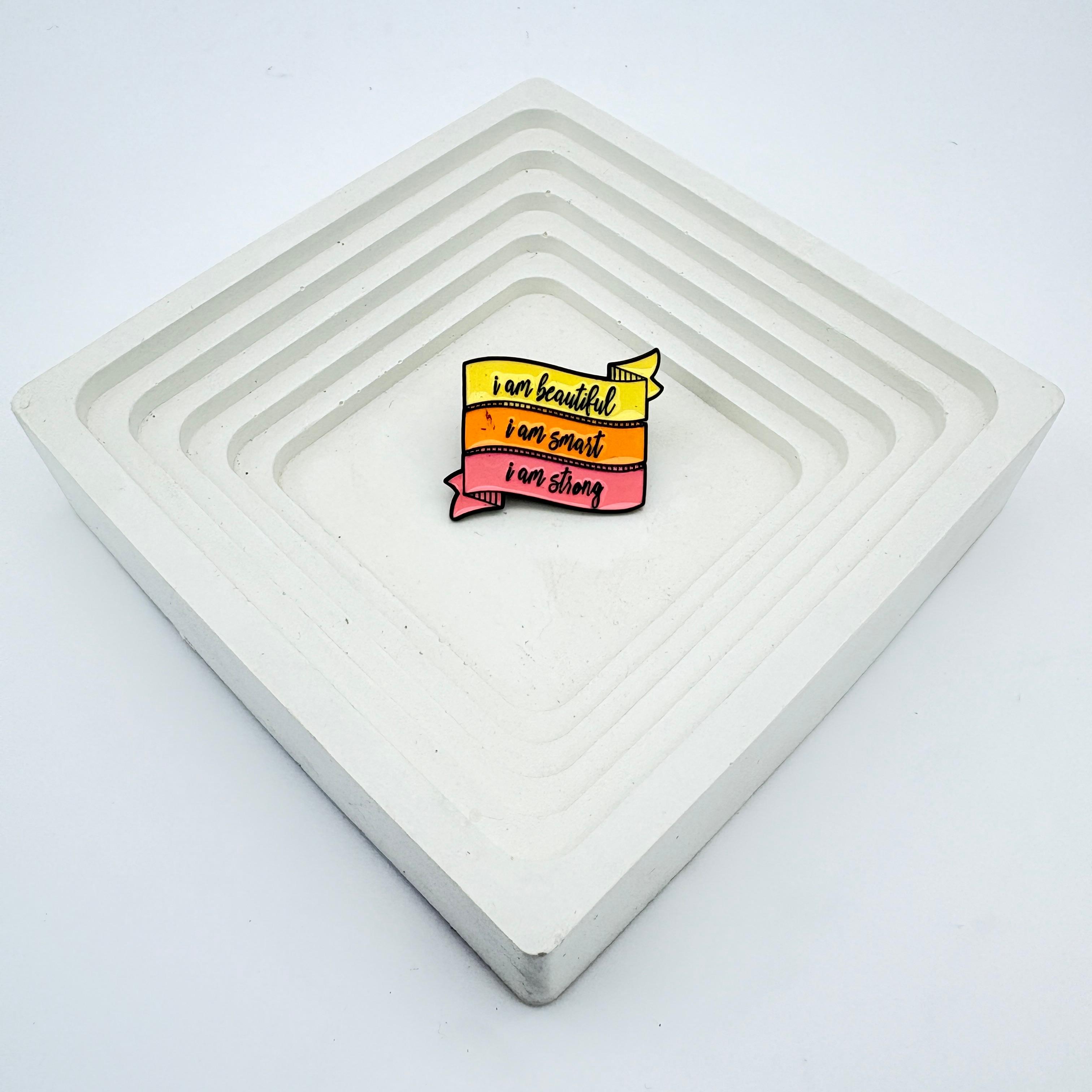 Enamel Pin - AFFIRMATION WORD