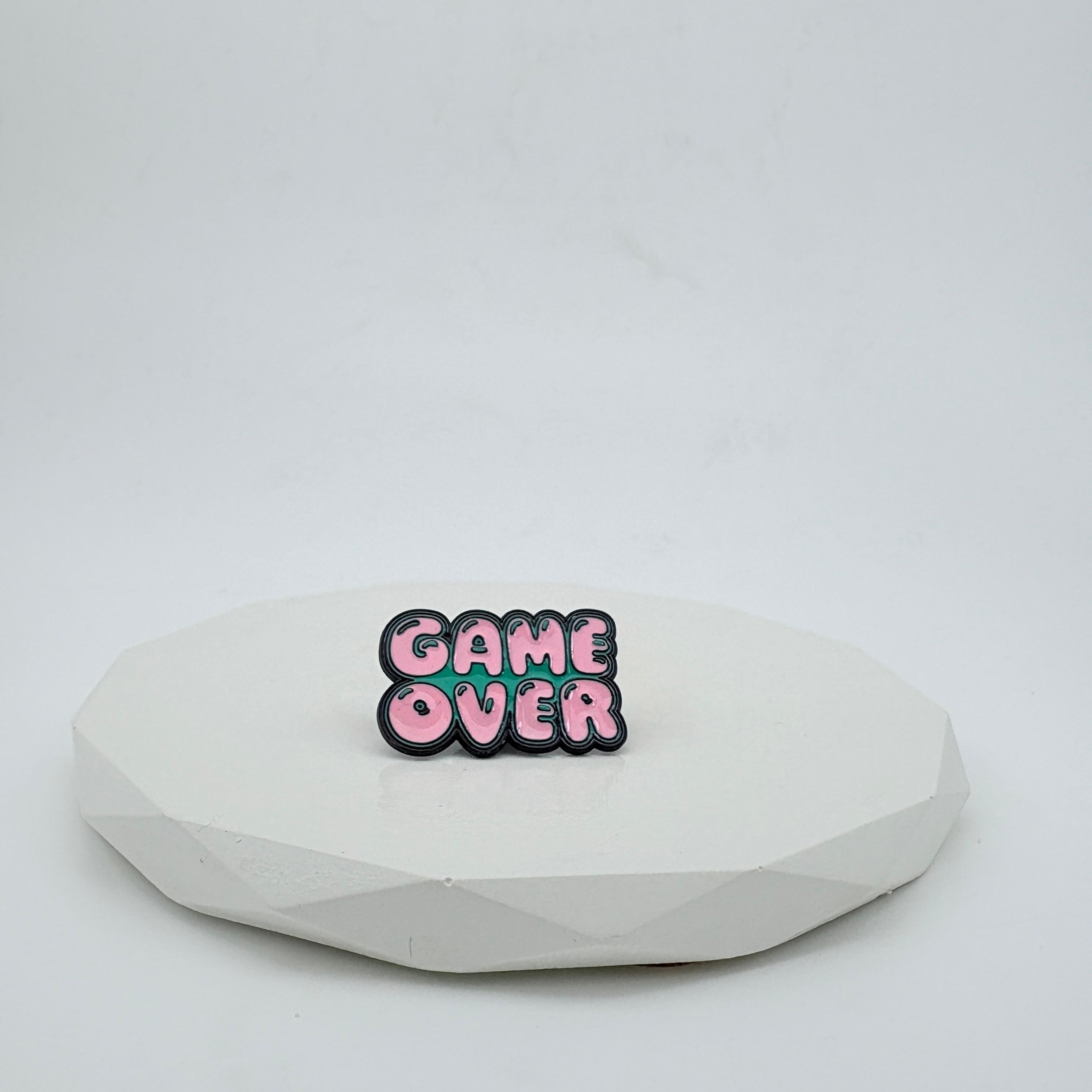 Enamel Pin - GAME OVER