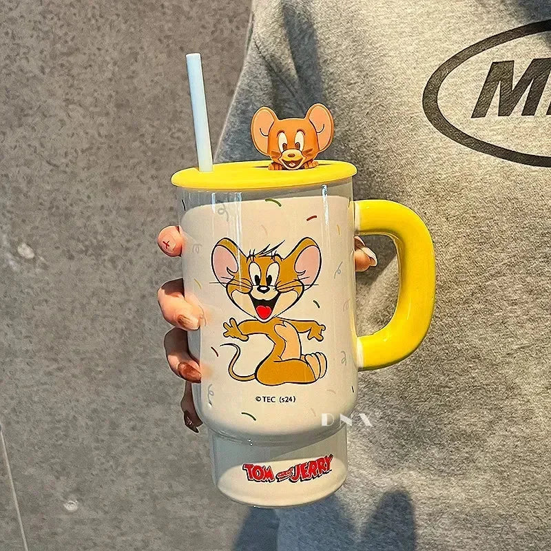 Tom and Jerry Cartoon Mega Ceramic Mugs (850 ml)