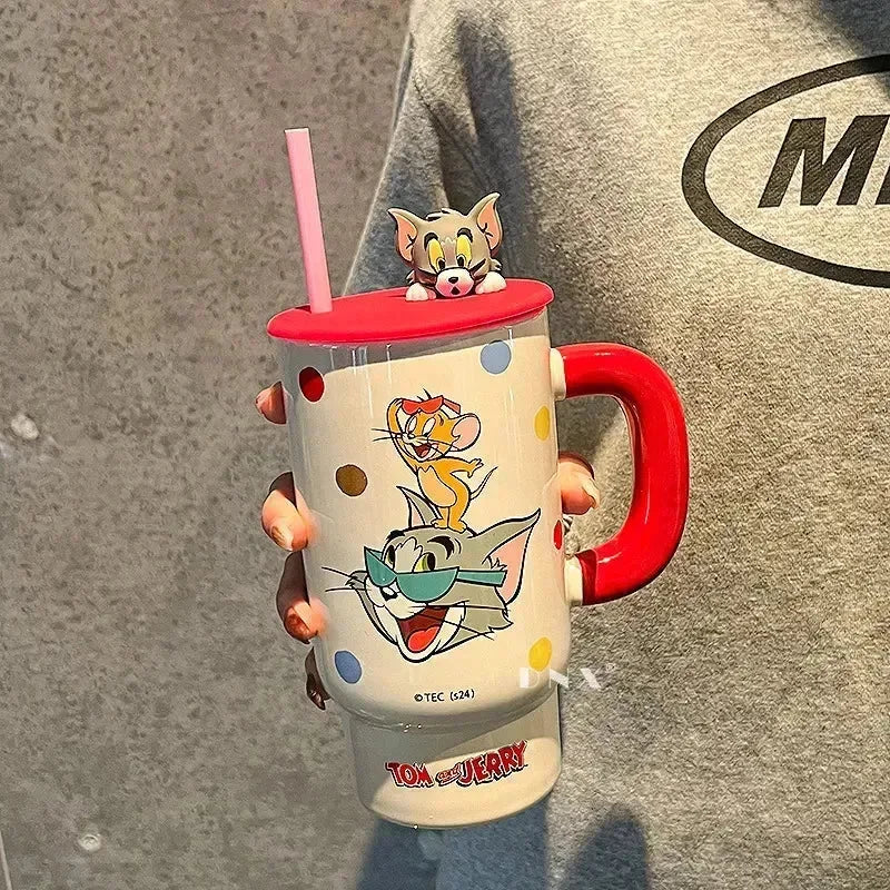 Tom and Jerry Cartoon Mega Ceramic Mugs (850 ml)