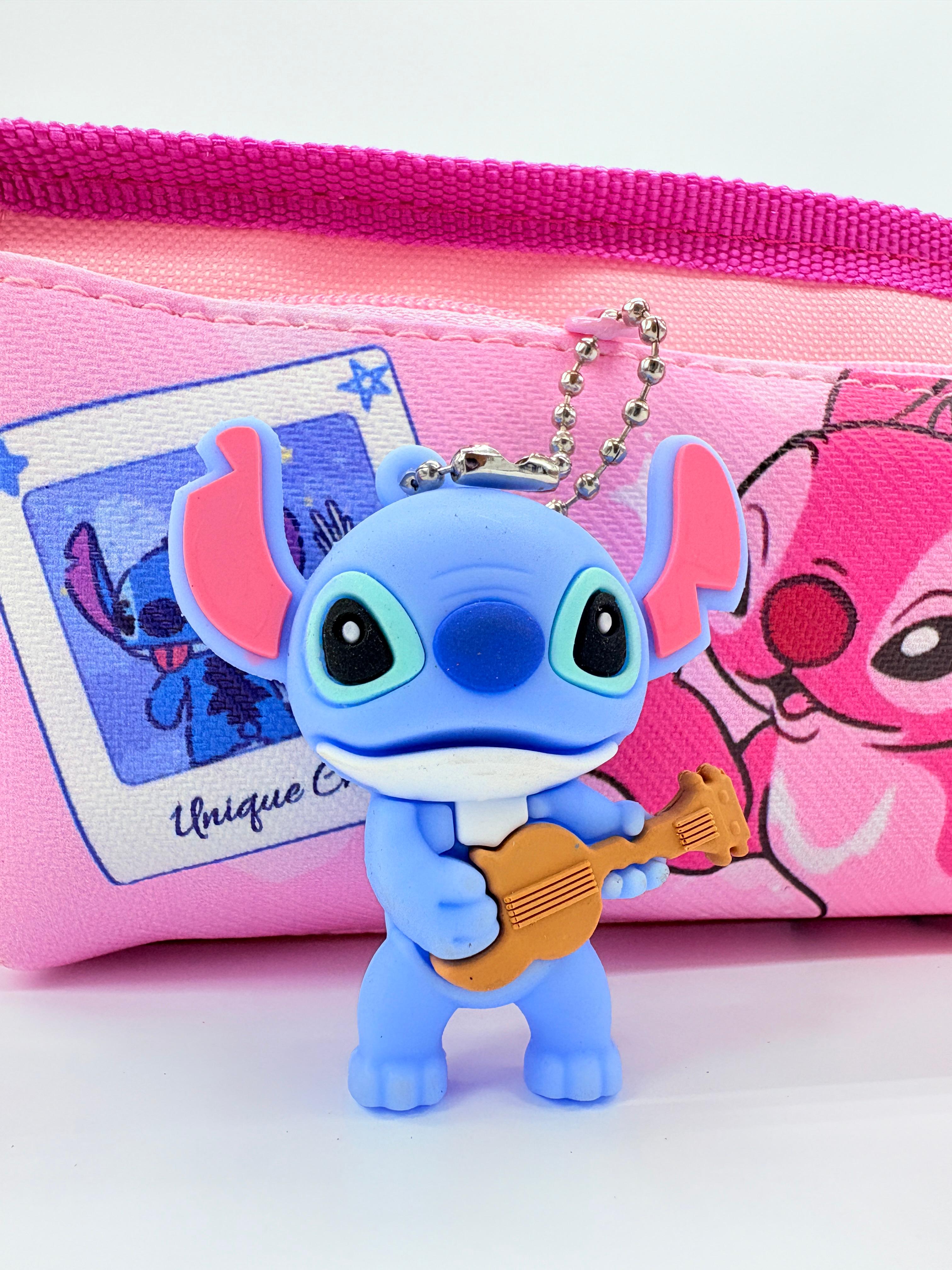Stitch Pouch with Stitch Charms Pencil Case for Kids
